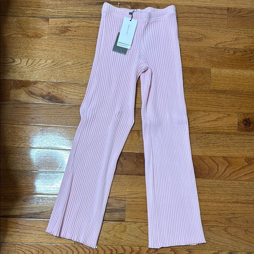 John Elliott Pink Straight Leg Pants